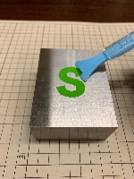 ステッカーはがし